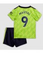 Manchester United Anthony Martial #9 Ausweichtrikot für Kinder 2022-23 Kurzarm (+ Kurze Hosen)